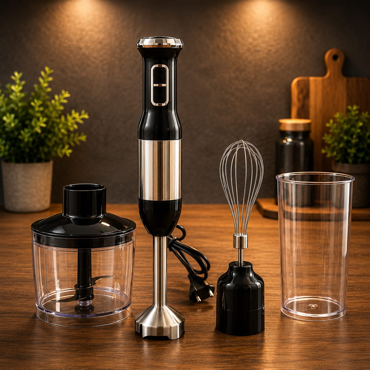 Silver Crest 4 in 1 Hand Blender – Electric Mixer, Chopper Free Delivery