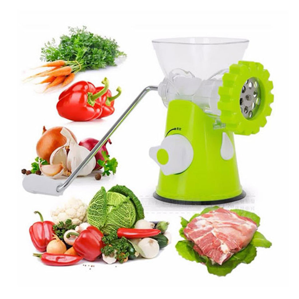 Manual Meat Mincer & Vegetable Cutter – 3 in 1 Kitchen Tool | Free Delivery